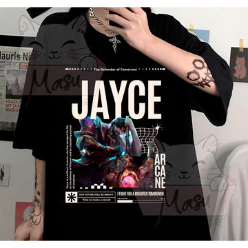 Camiseta Jayce Arcane League of Legends LOL T-shirt