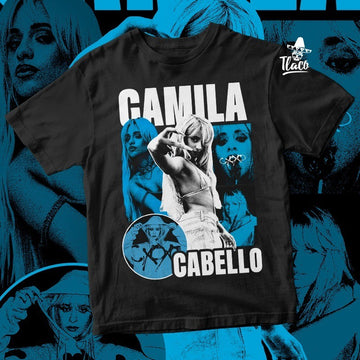 Camiseta XOXO BR Camila Cabello Cantora - Promoção